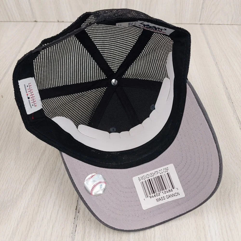 Fan Favorite Tampa Bay Rays Trucker Hat Mens‎ OSFA Grey Black MLB Snapback Cap